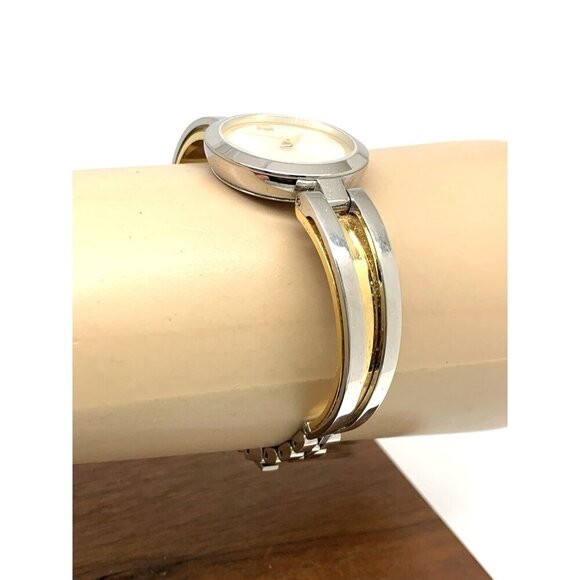 Movado Women\'s Watch 0607150 Aleena Swiss Quartz Petite 27mm Two Tone Bangle main image 9